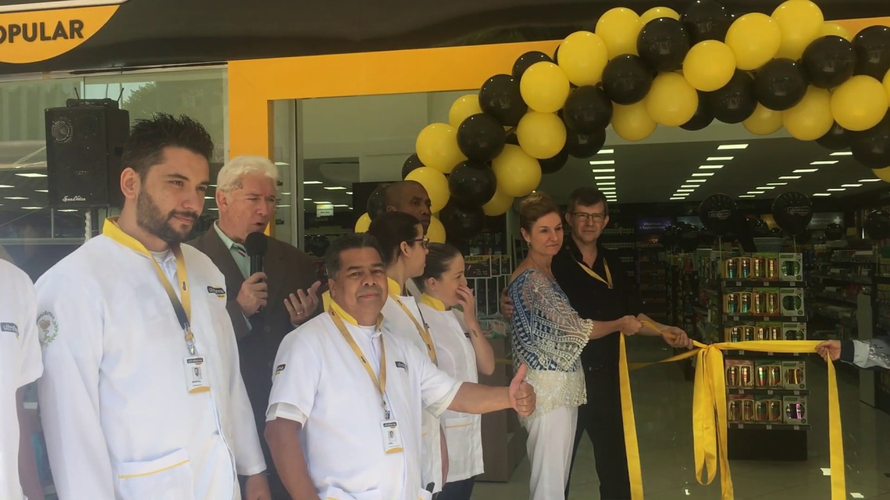 Ultrafarma Popular: Inaugura&ccedil;&atilde;o da Unidade Faria Lima