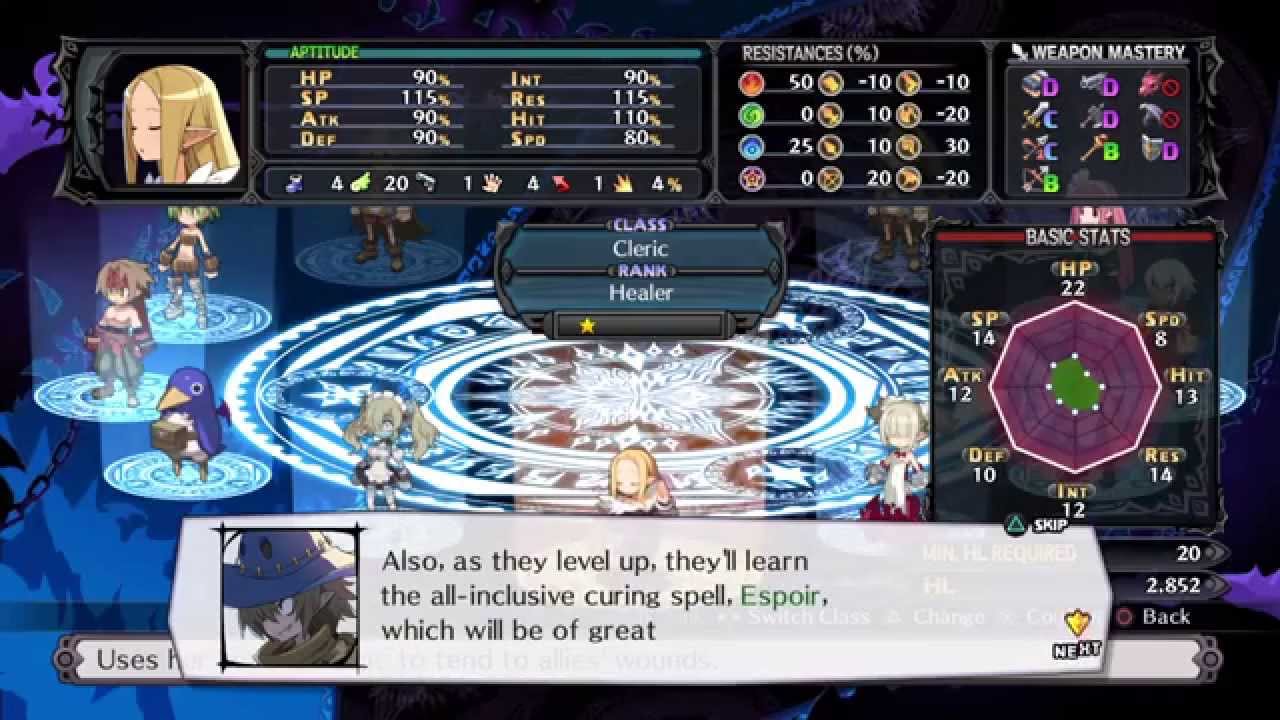 Disgaea 5  Alliance of Vengeance Demo Recruiter