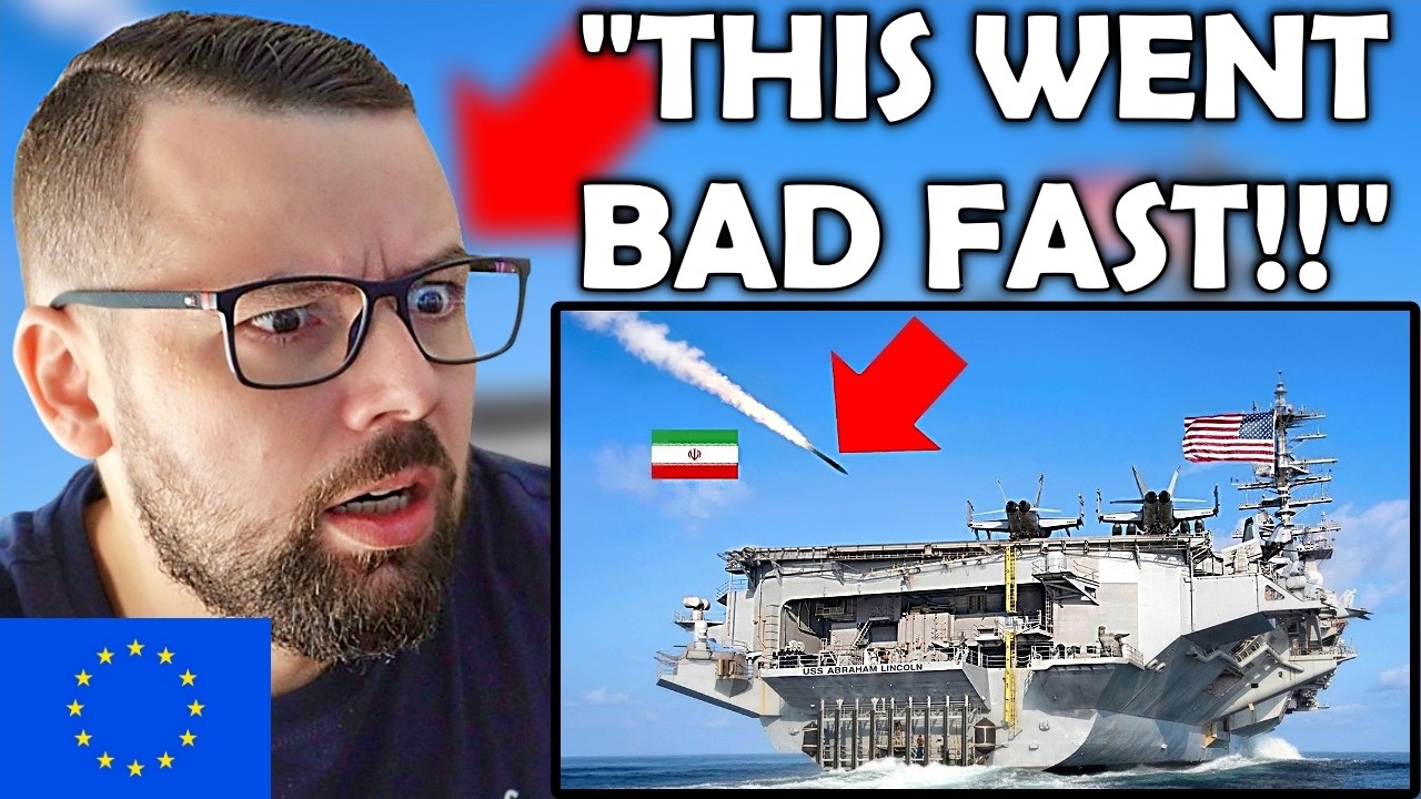 European Reacts to Iran Attacking the Wrong U.S. Navy Ship — Big Mistake