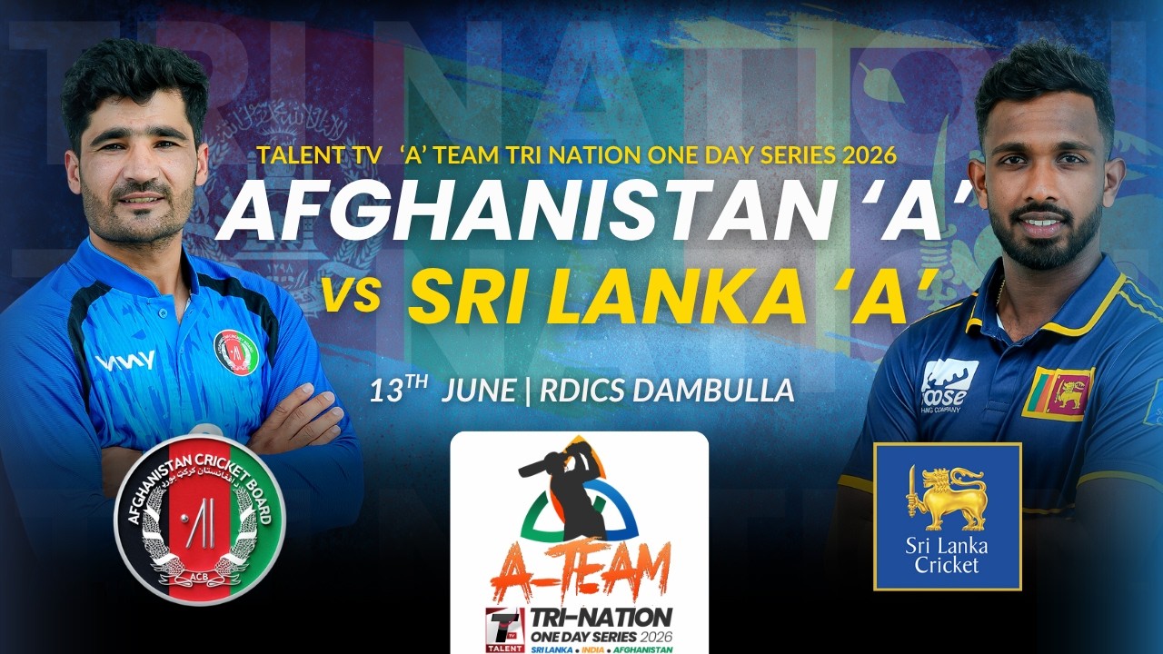 Sri Lanka A vs Afghanistan A | Tri-Nation One Day Series 2026 - Match 03 Full Match Highlights