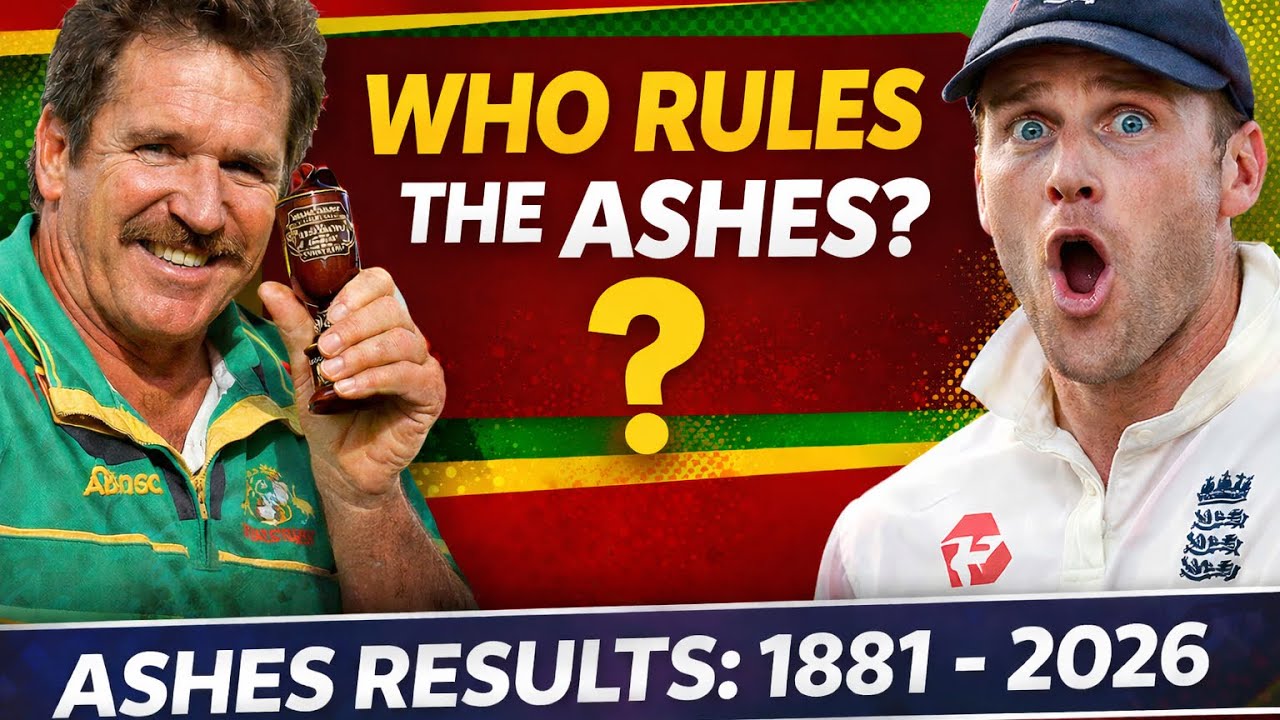Ashes Series Results | Australia vs England | Complete Breakdown