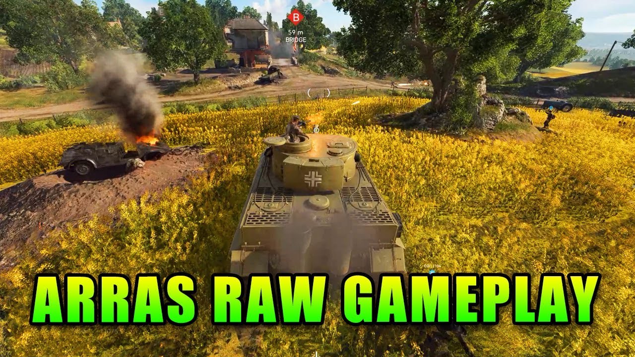 Arras Raw Gameplay - Battlefield 5 First Look