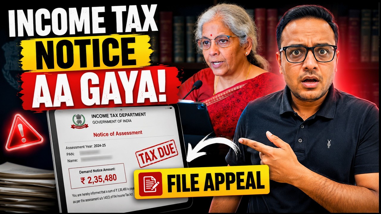 File Income Tax Appeal | Income tax notice | After Assessment Order