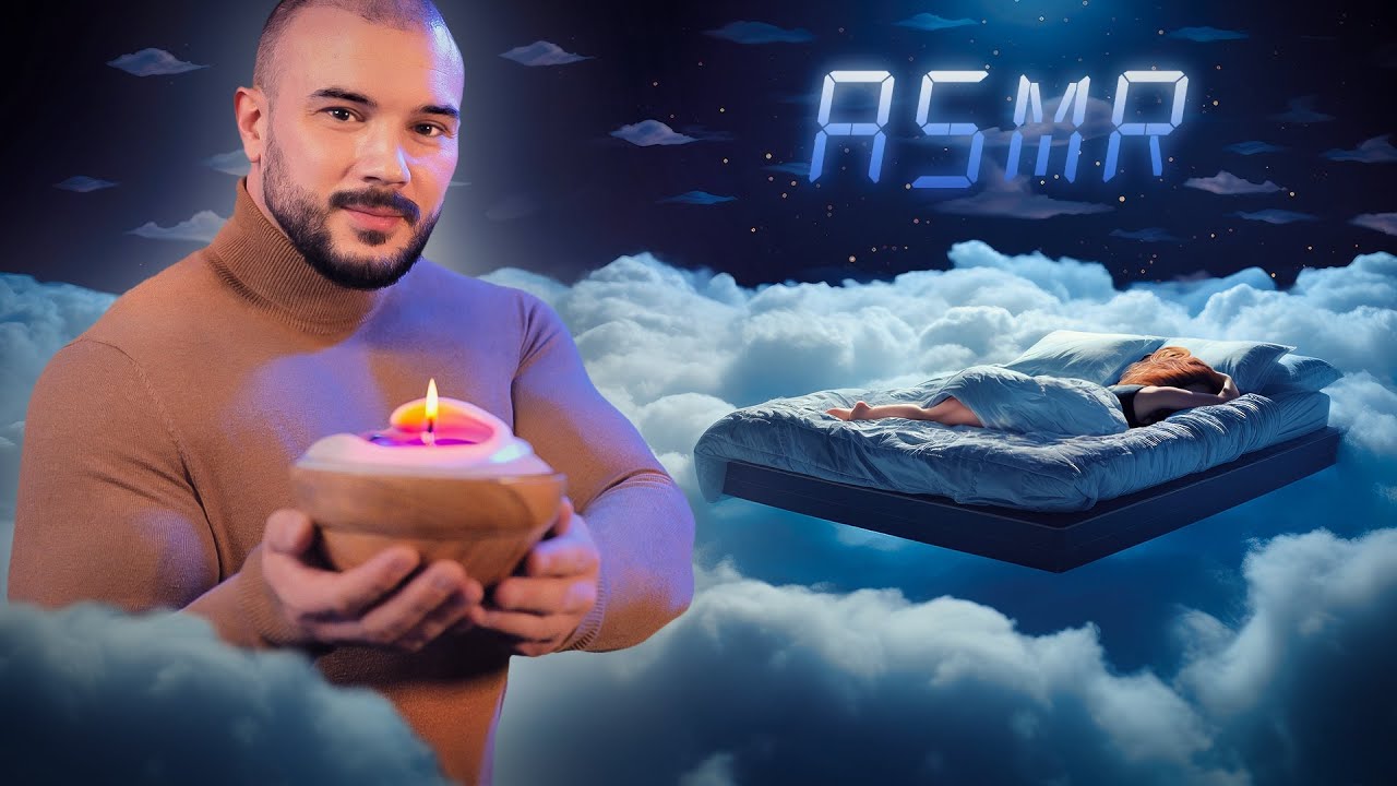 ASMR Relaxing Facial Treatment 💆🏻‍♂️ Deep Sleep Whispers - Safe Male Personal Attention