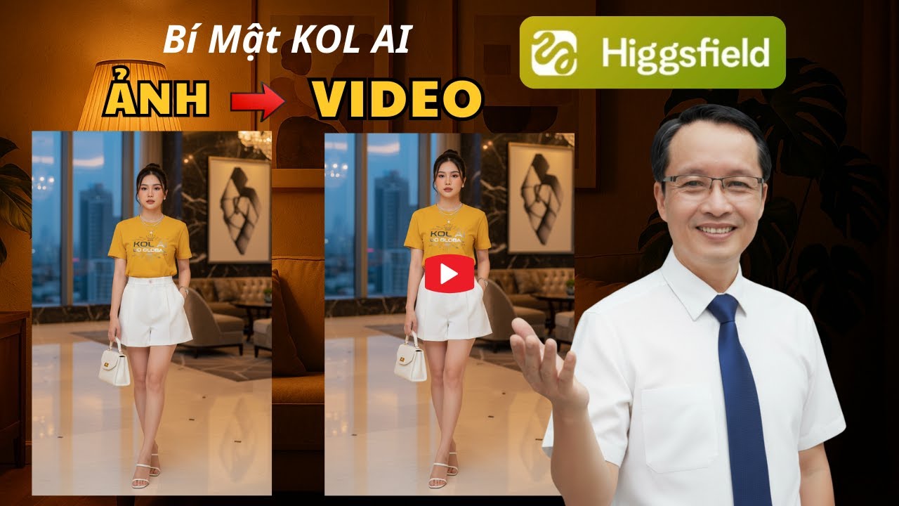 Cách Biến Ảnh Tĩnh Thành Video Siêu Thực Với Higgsfield AI