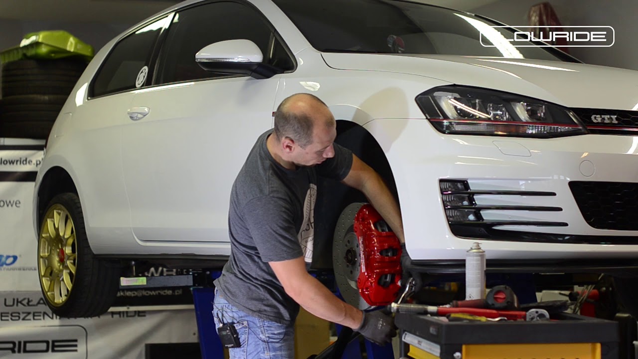 BIG BRAKES VW GOLF 7 GTI mk7 MQB - jak zamontować? Hamulce, części i tutorial!