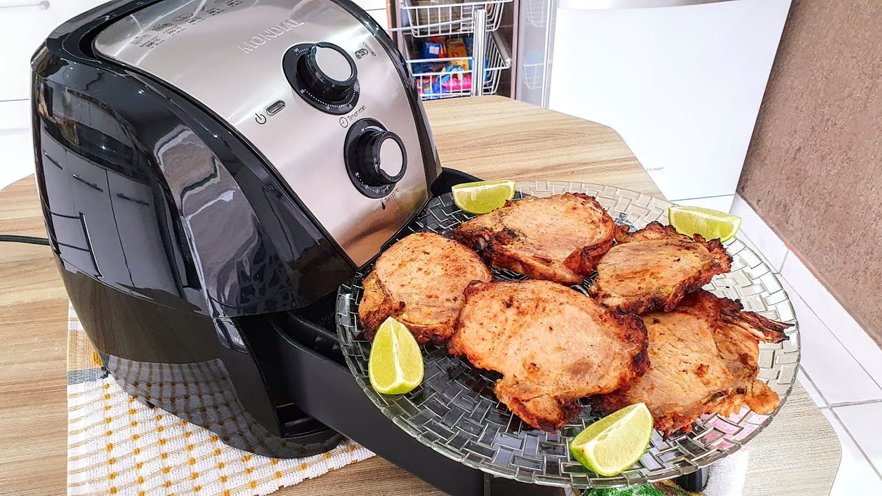COMO PREPARAR BISTECA  SUÍNA SUPER SUCULENTA NA AIRFRYER