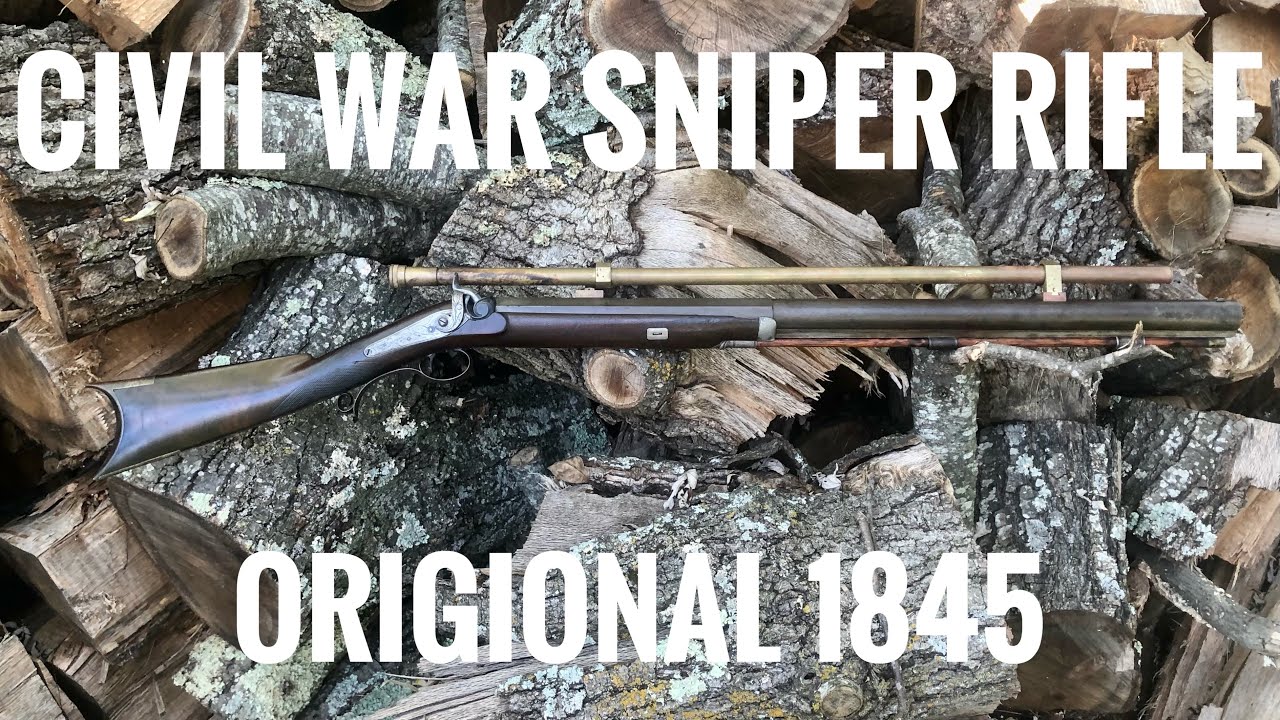 Shooting an Original Civil War Sniper Rifle? 1,500 Subscriber Thank You