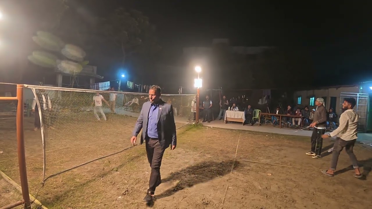 Badminton Tournament in Our office Campus playing with my Colleaugue.