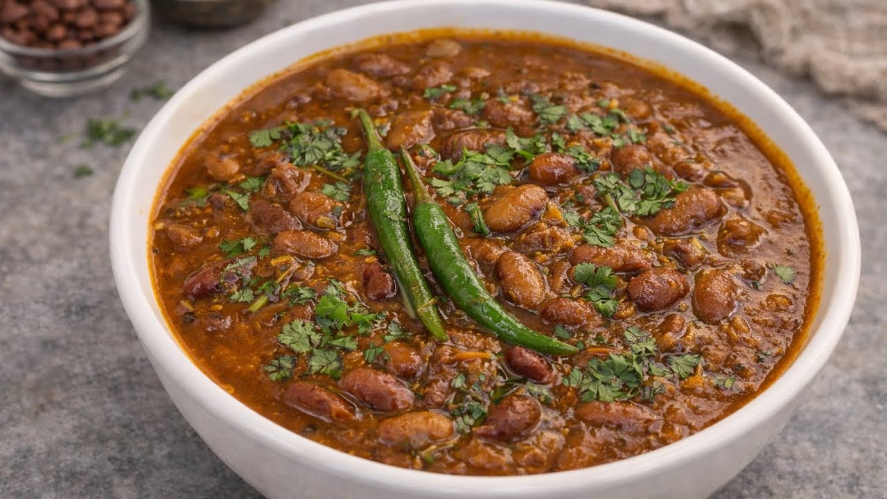 Dhaba Style Rajma Masala | Thick & Flavorful
