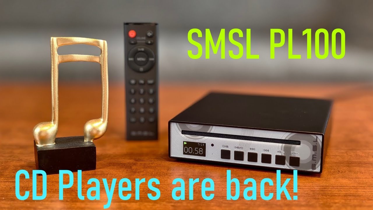 Dig that CD collection up! SMSL PL100 CD player review :)