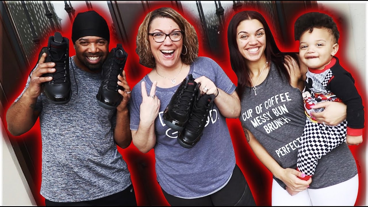 SURPRISING MOM & DAD WITH JORDANS FOR THE FIRST TIME | THE PRINCE FAMILY