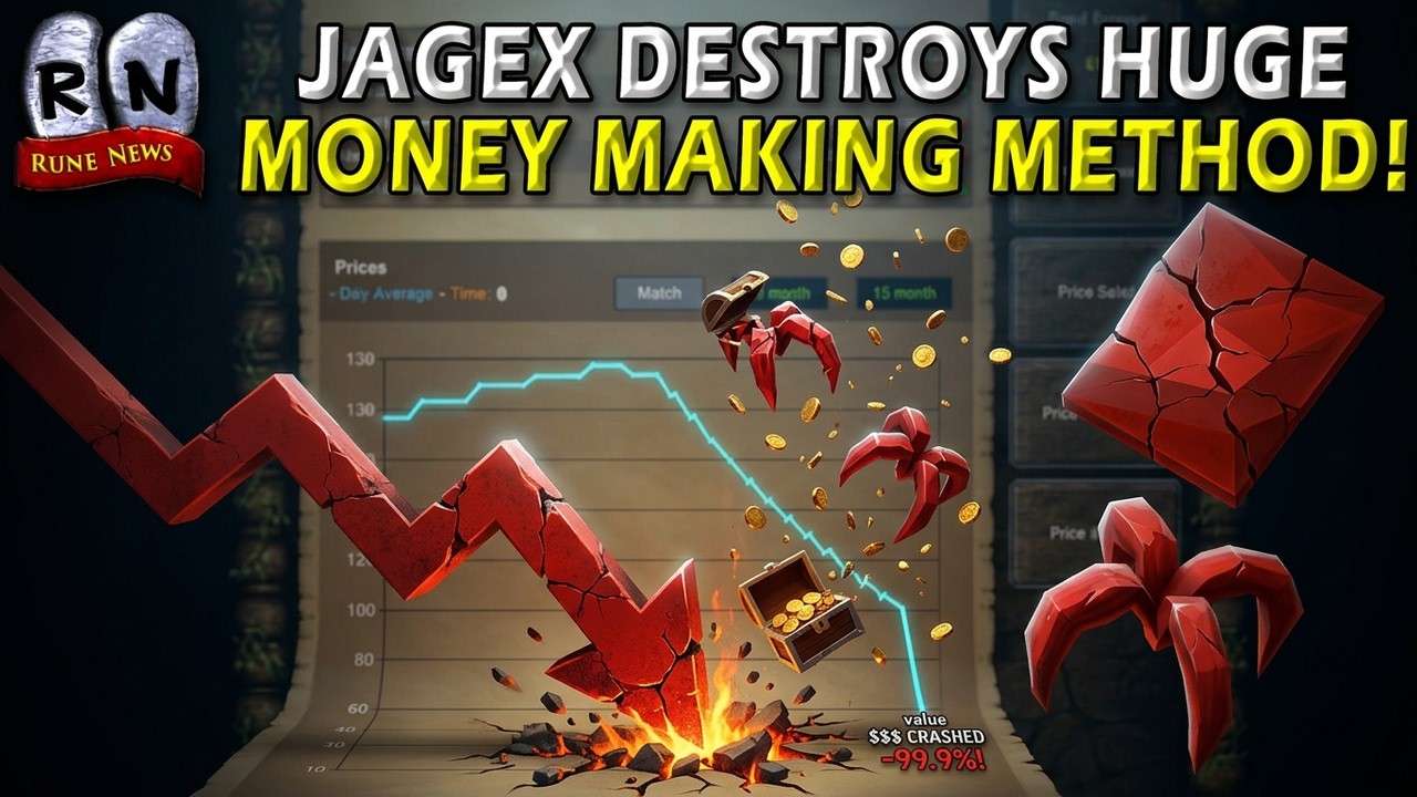 Jagex Destroyed this INSANE Money Making Method with Todays Grand Exchange Update