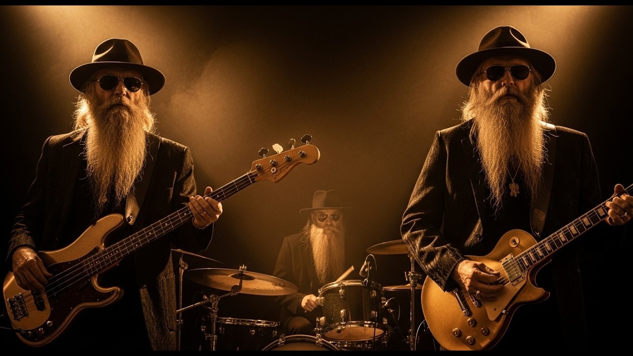 Led Zeppelin, AC/DC, SRV, ZZ Top – Raw Classic Blues Rock Guitar Riffs & Raspy Vocals