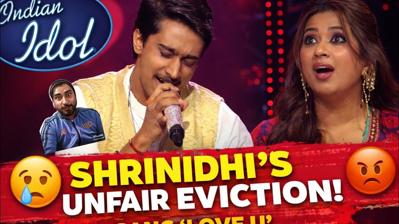 “This Was HEARTBREAKING 💔 Shrinidhi’s Unfair Exit from Indian Idol!”| Indian Idol Reaction| MSR