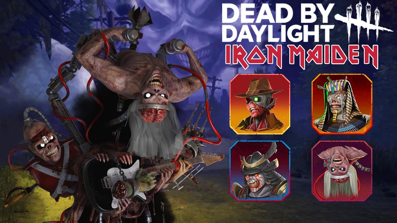 Dead By Daylight New Iron Maiden Badges & Gameplay!