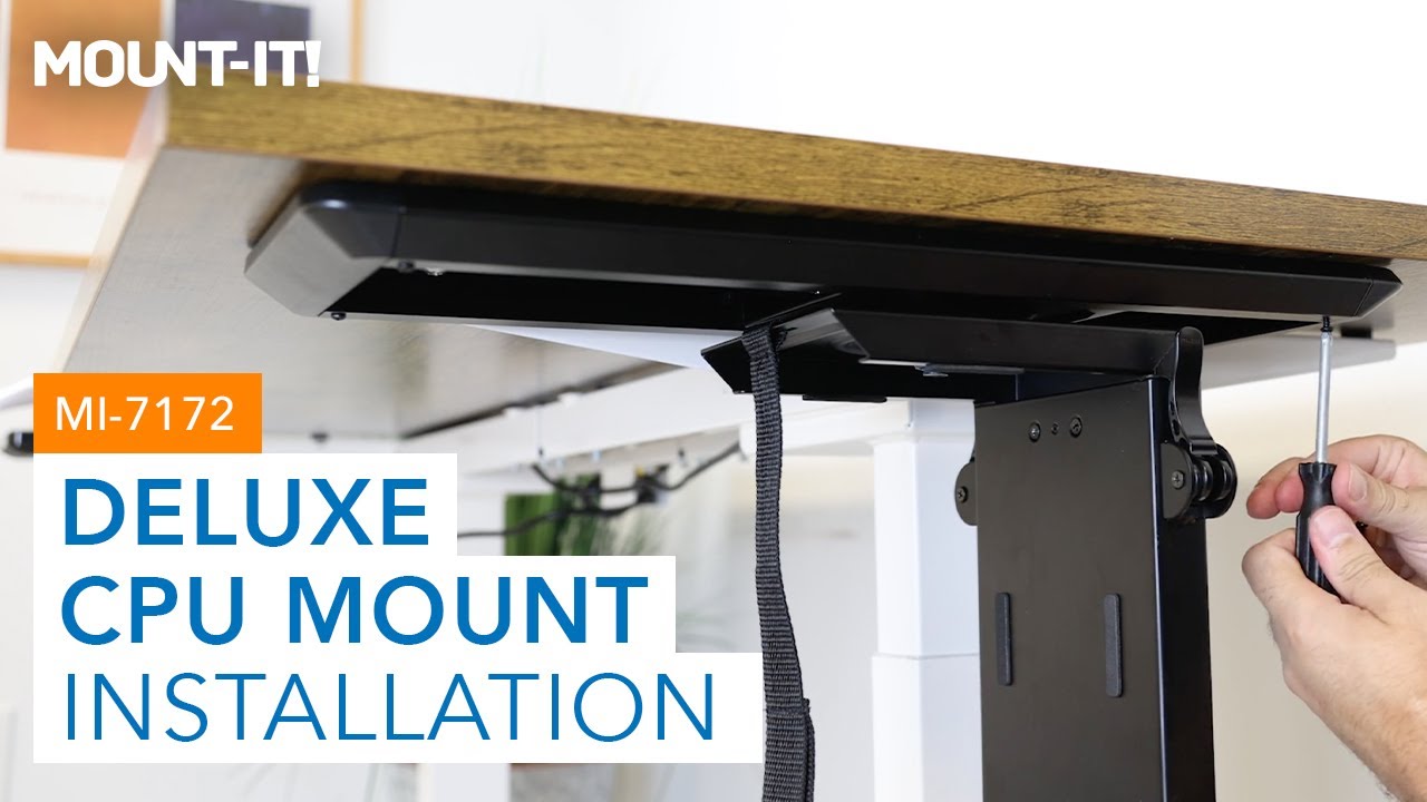 Deluxe CPU Mount with Sliding Track | MI-7172 ( Installation )