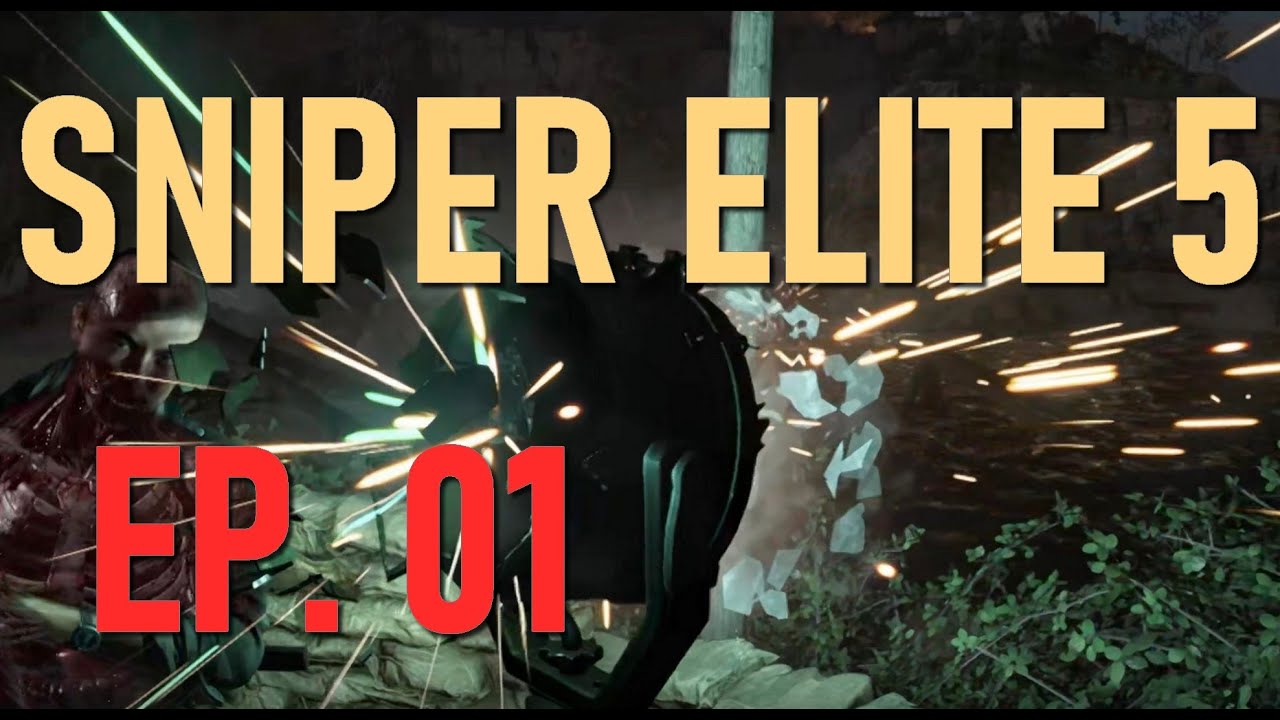 Victory Awaits: Mastering the Atlantic Wall in Sniper Elite 5! - PC Walkthrough Gameplay - 01