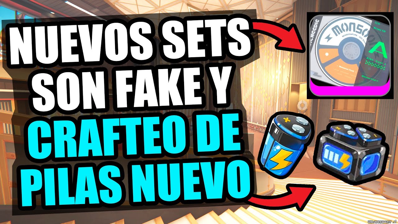 😨 AHORA PODEMOS CRAFTEAR PILAS y LOS NUEVOS SET DE DISCOS ¿SON FAKE? 😨
