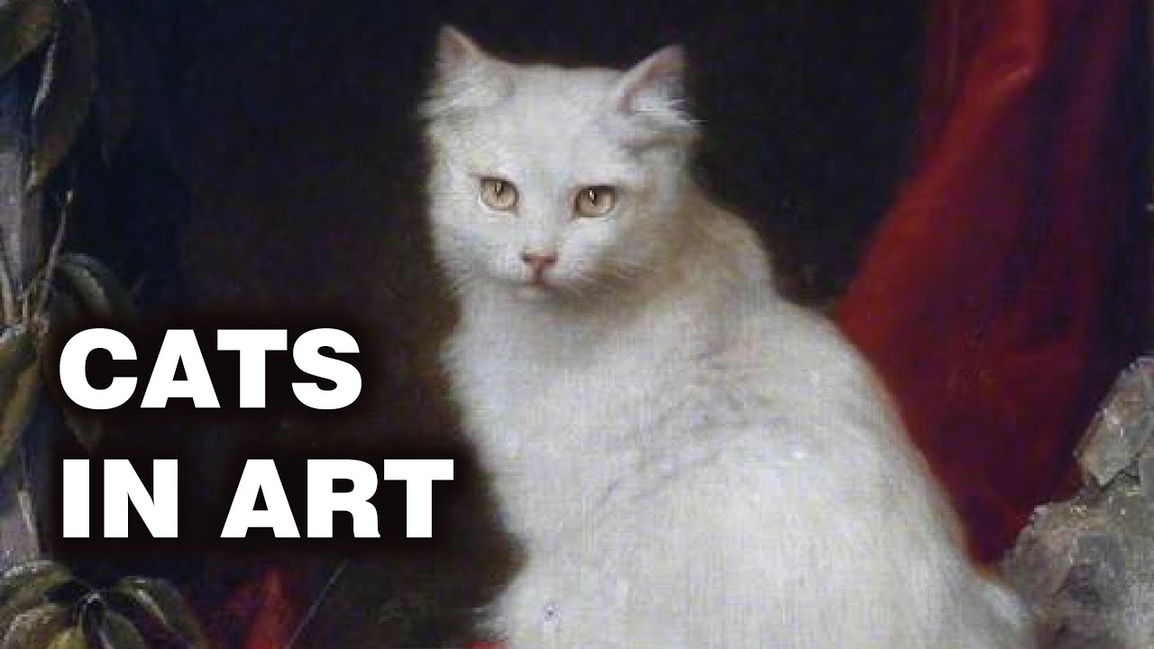 CATS IN ART: COLLECTION of 30 PAINTINGS ▶ Part 2