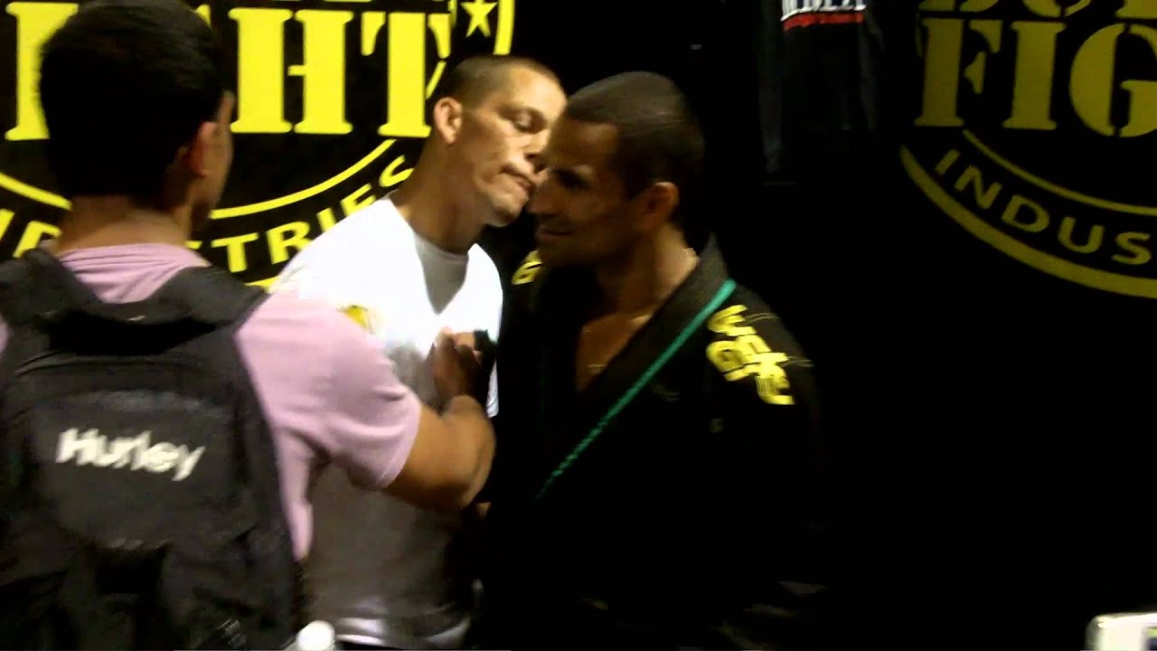 Nate Diaz Altercation May 12, 2012 World Jiu-Jitsu Expo at Long Beach Convention Center