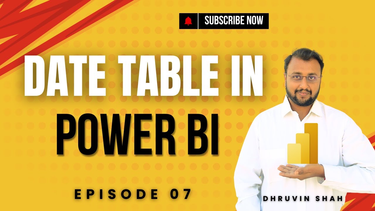 Date Table in Power BI | Power BI Beginner Series | Episode 07