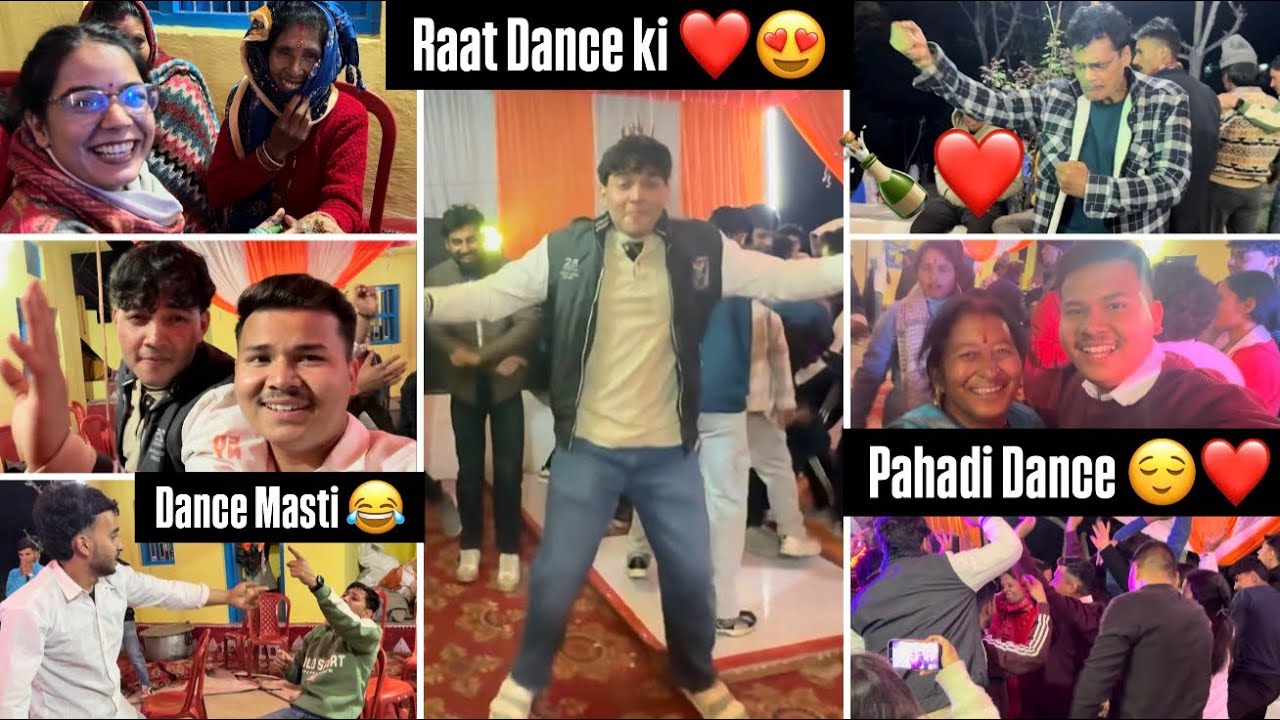 Shaam Mehndi Ki, Raat Dance Ki 😅❤️Full Night Dance 👀❤️ Subah Sab So Gaye 😍❤️