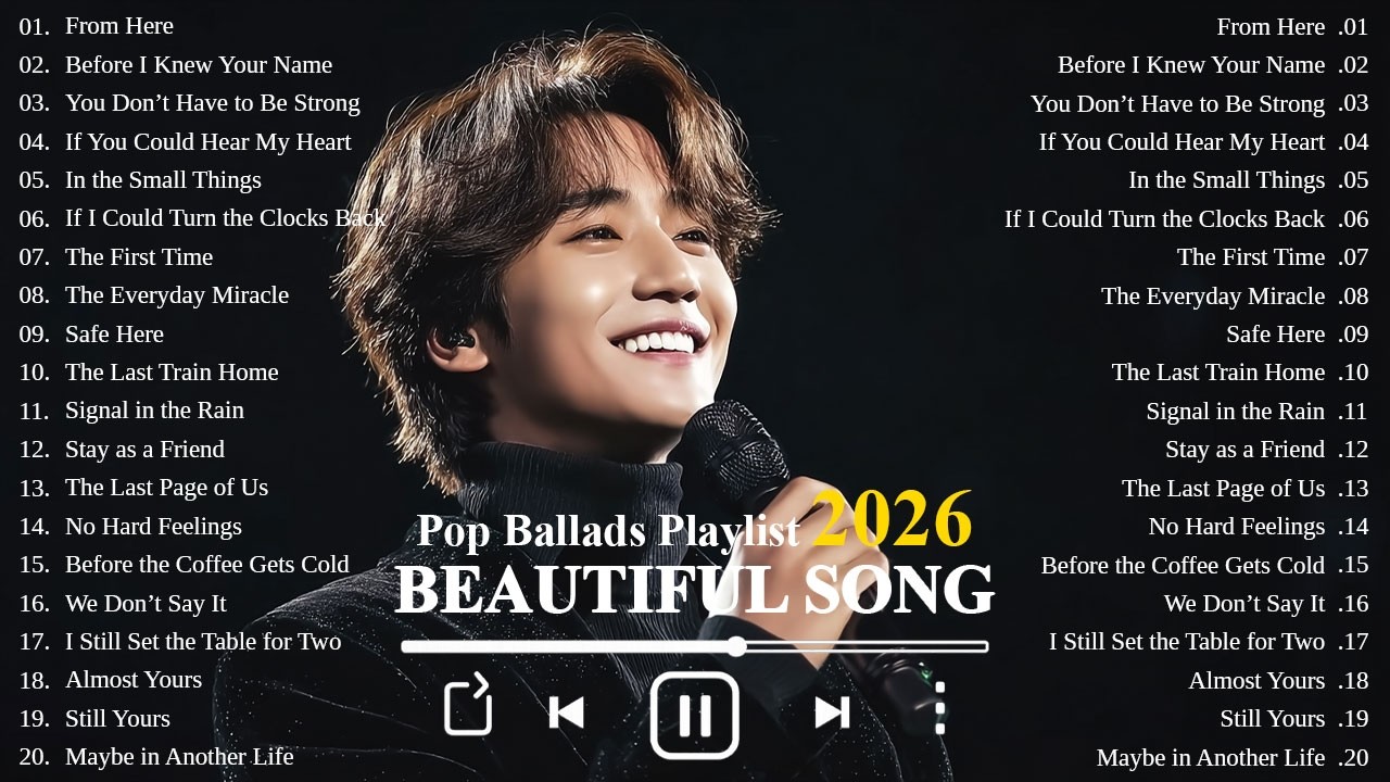 Beautiful Love Songs 2026 🎵 | Easy-Listening & Emotional Ballads | K-Drama OST Vibes