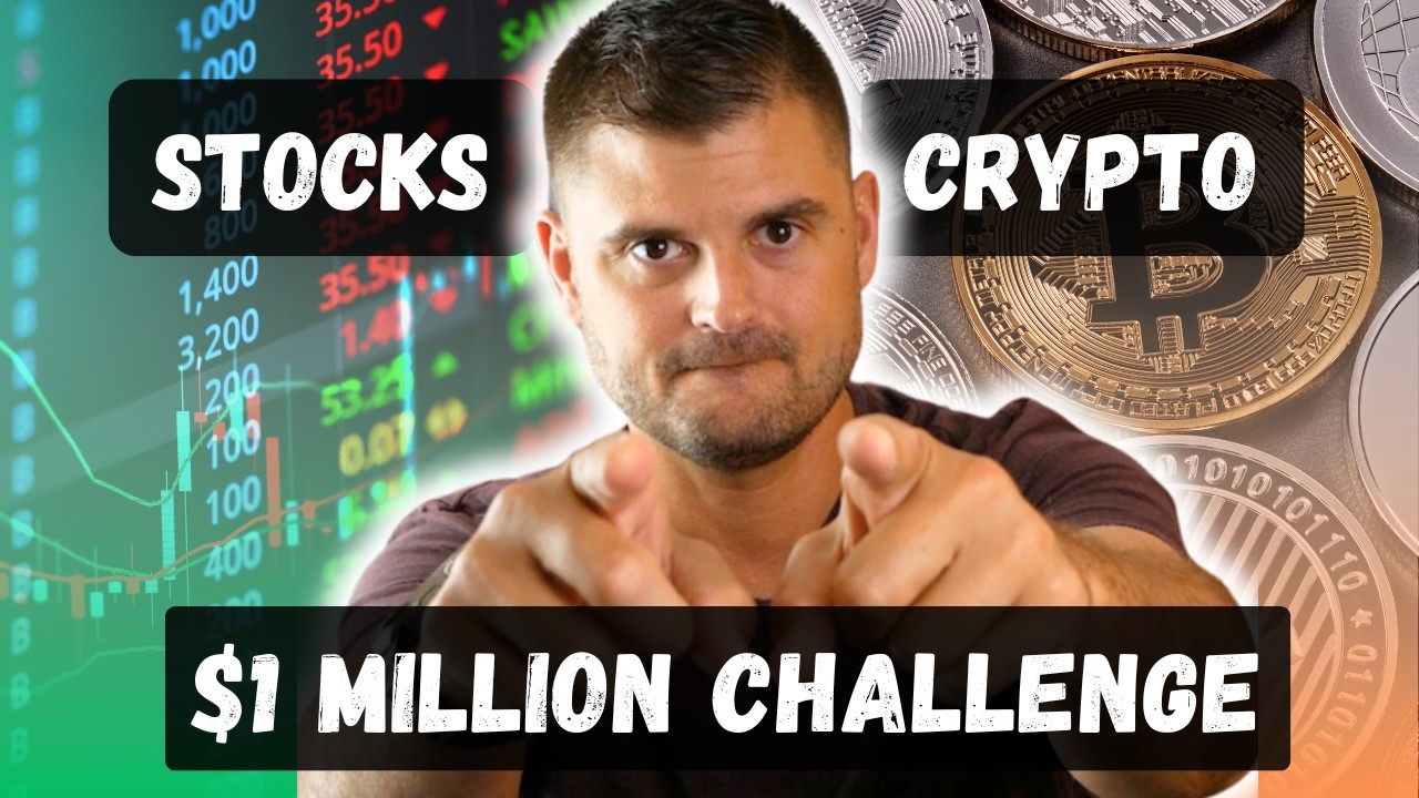 Битва портфелей на $1 МИЛЛИОН (Акции против Крипты)
