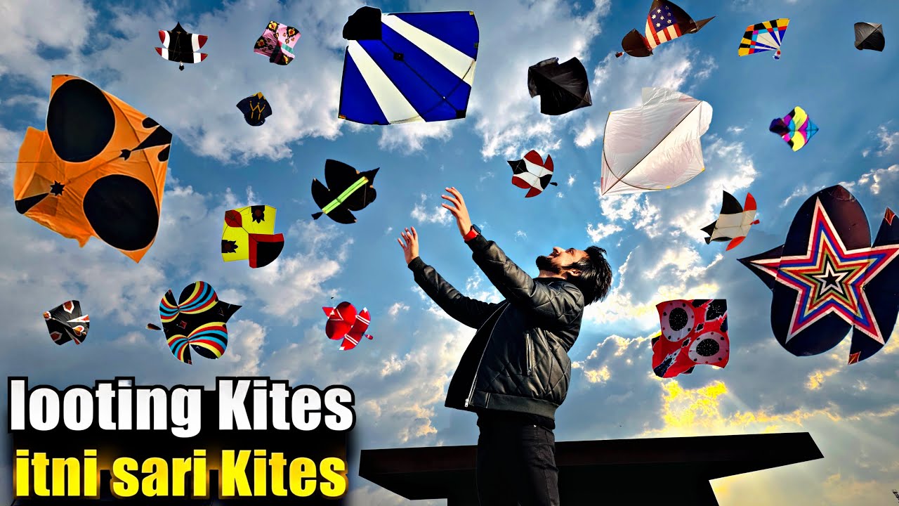 Basant Sy Pehly Basant Hogai😱Millions Of Kites |Itni Sari Kites Pakar Le Aj🤣|| Catch Looting Scenes 
