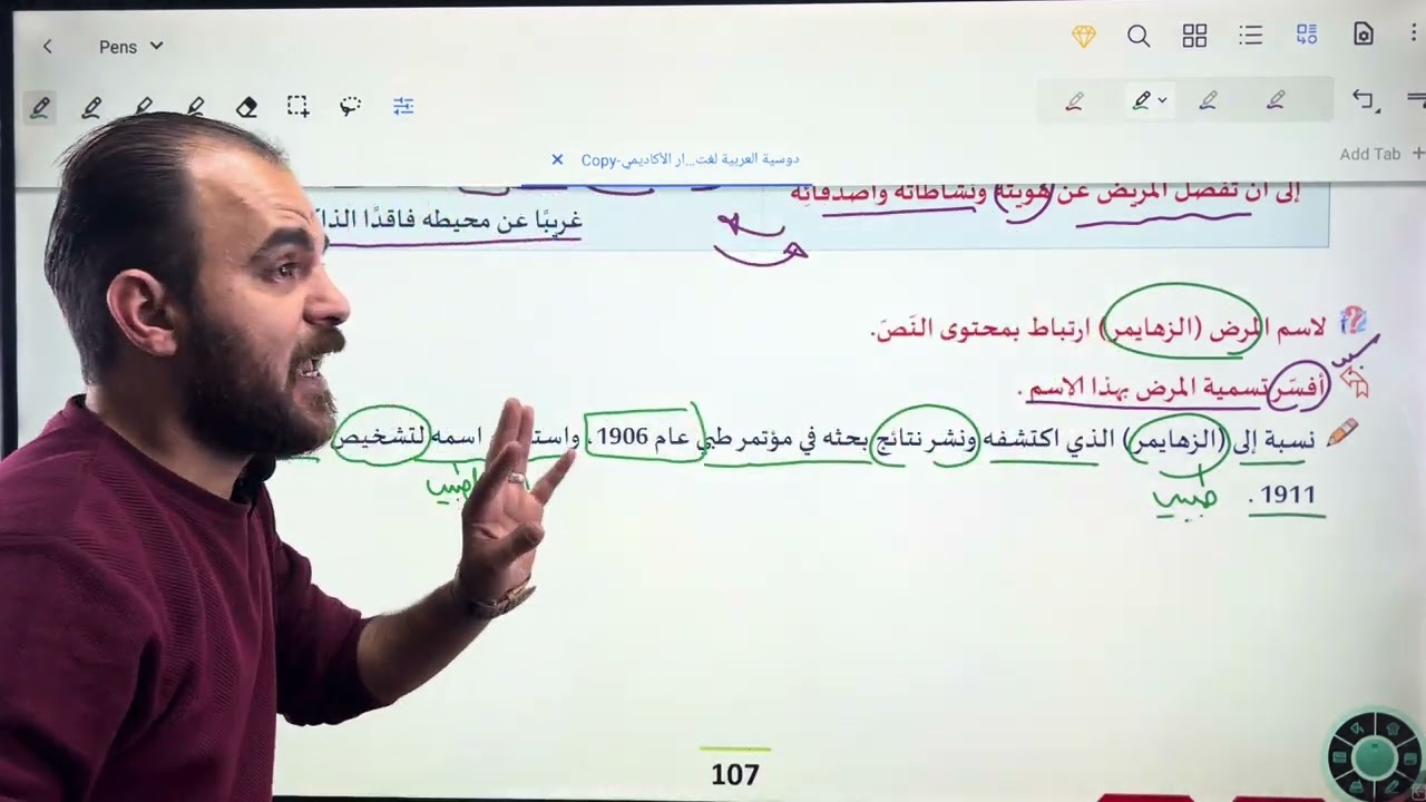 الزهايمر [ الخرف المبكر ] - الجزء الرابع | الأستاذ أسامة بني سلامة  