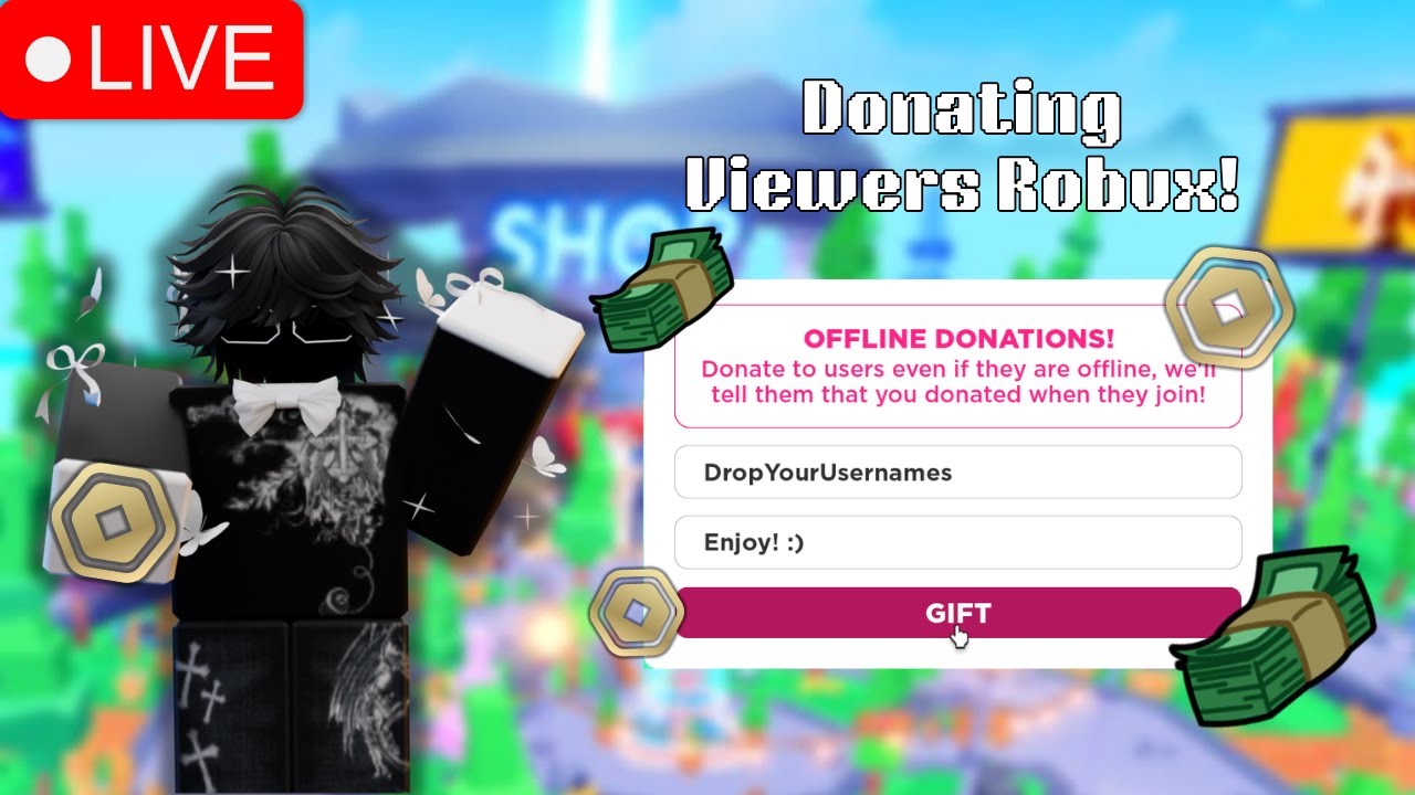 Donating to viewers 💸||🛑Live🛑|| Pls Donate || SanBeast0|| Roblox||