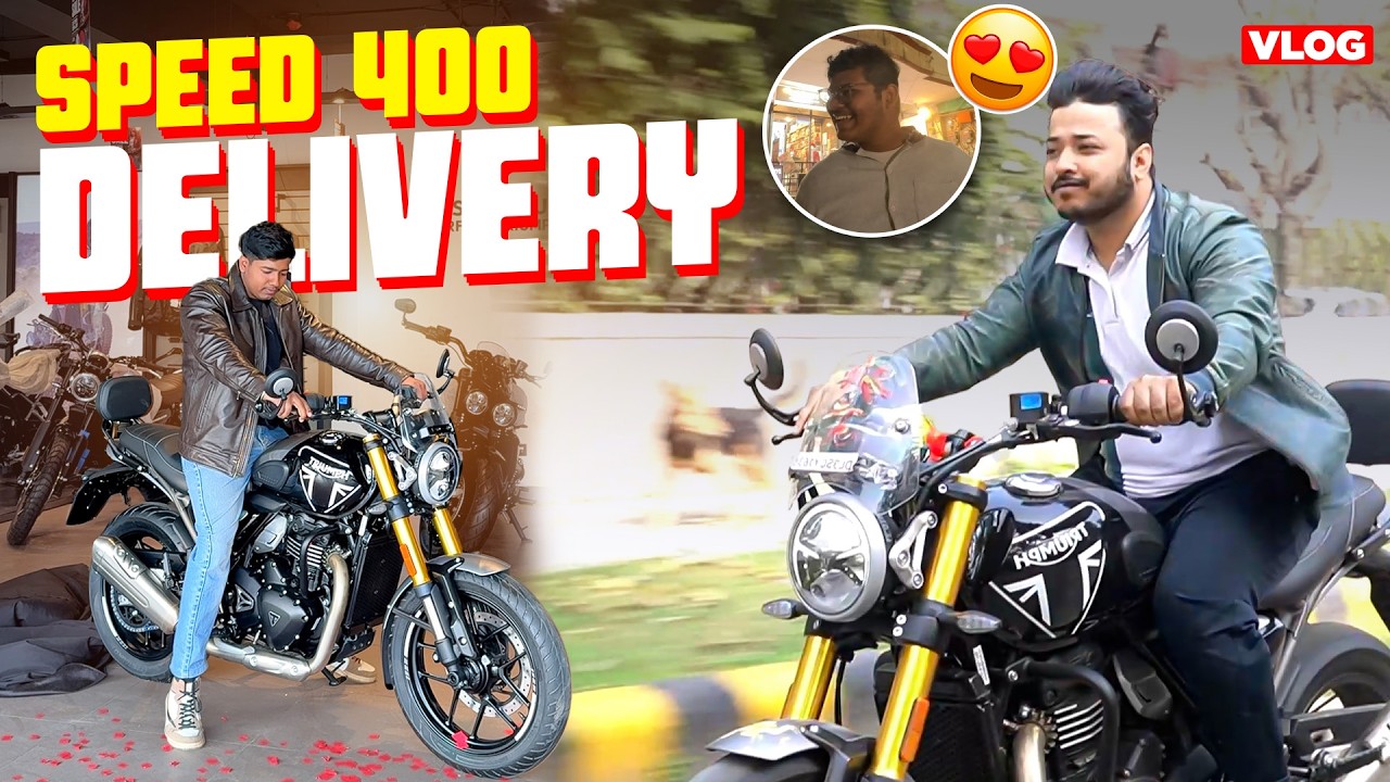 Brother’s Dream Delivered! 🏍️ Speed 400 Finally Home ❤️