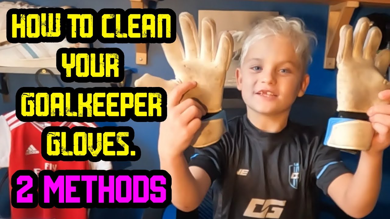How to properly clean your goalkeeper gloves. 2 methods