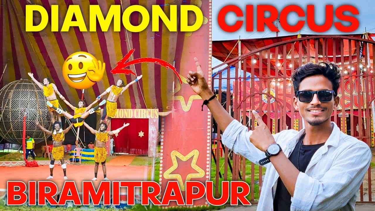 Biramitrapur Diamond Circus 🎪  | Biramitrapur Vlogs | Alex Vlogs