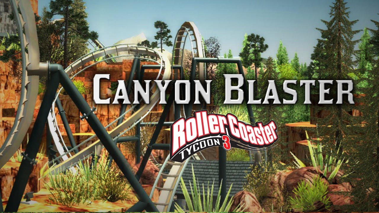 B&M Floorless Coaster  |  Canyon Blaster |  RollerCoaster Tycoon 3