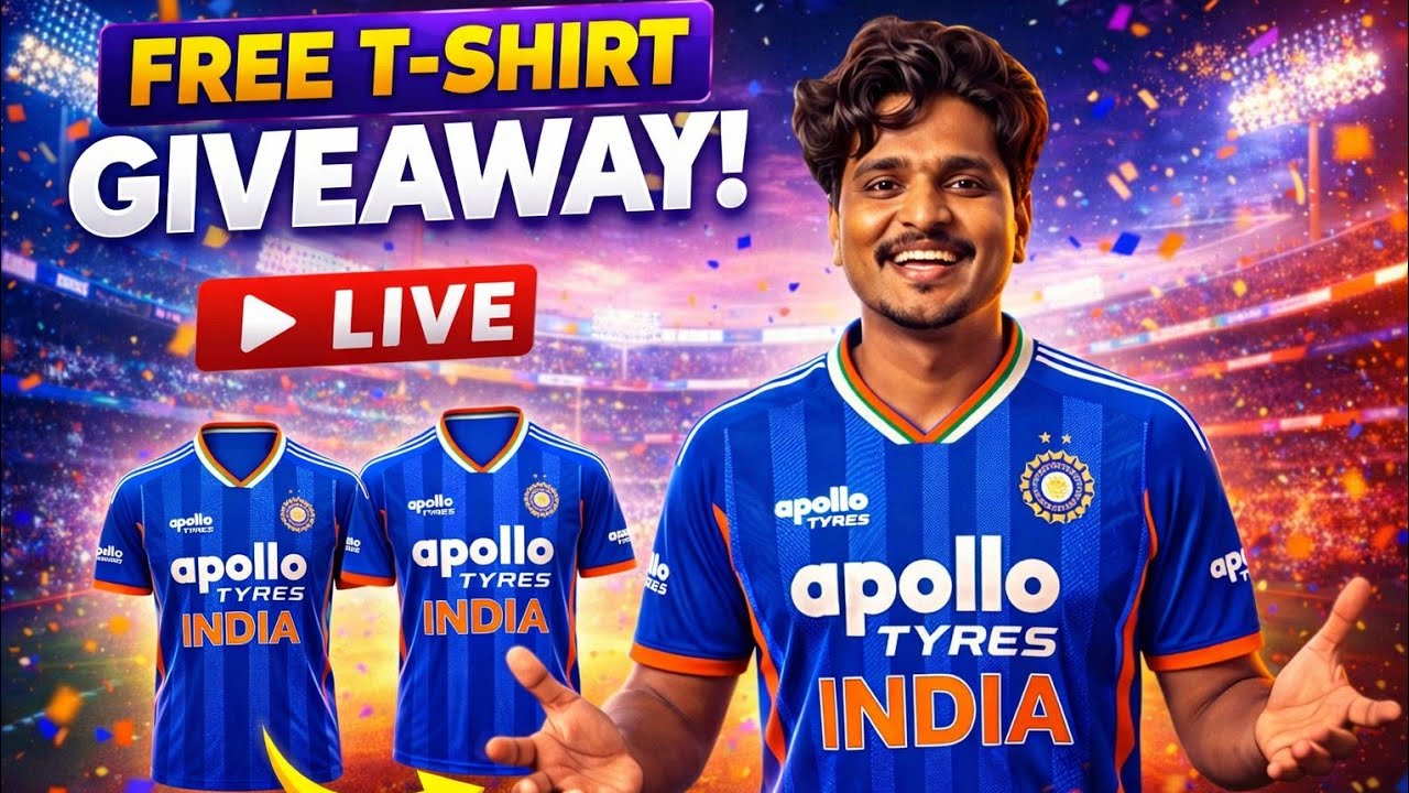 Indian t-shirt team giveaway