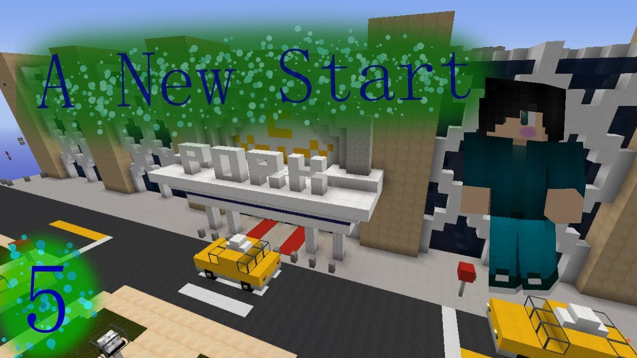 A New Start: a day as nice [EP:5 S:1 minecraft roleplay]