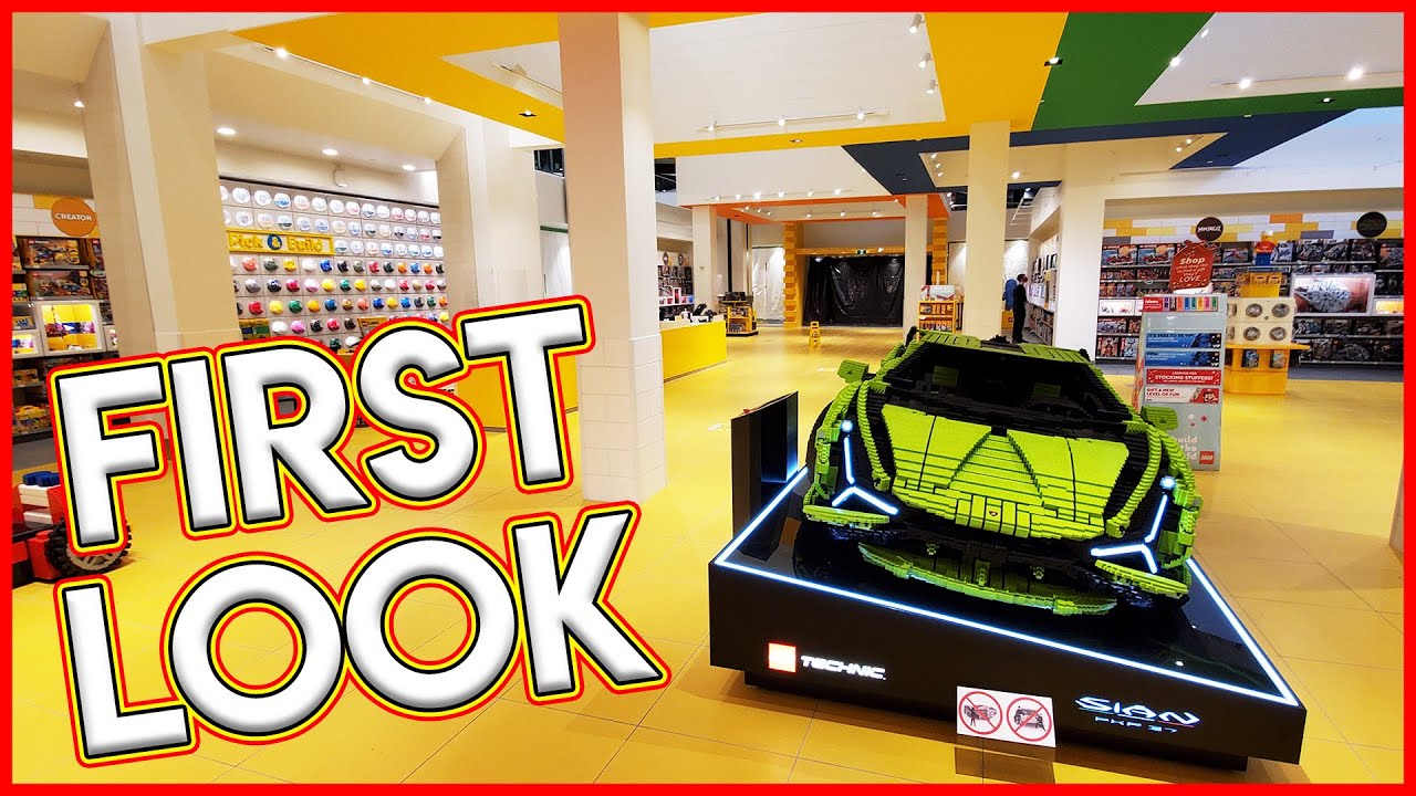 NEW LEGO STORE Grand Opening Exclusive Sneak Peek