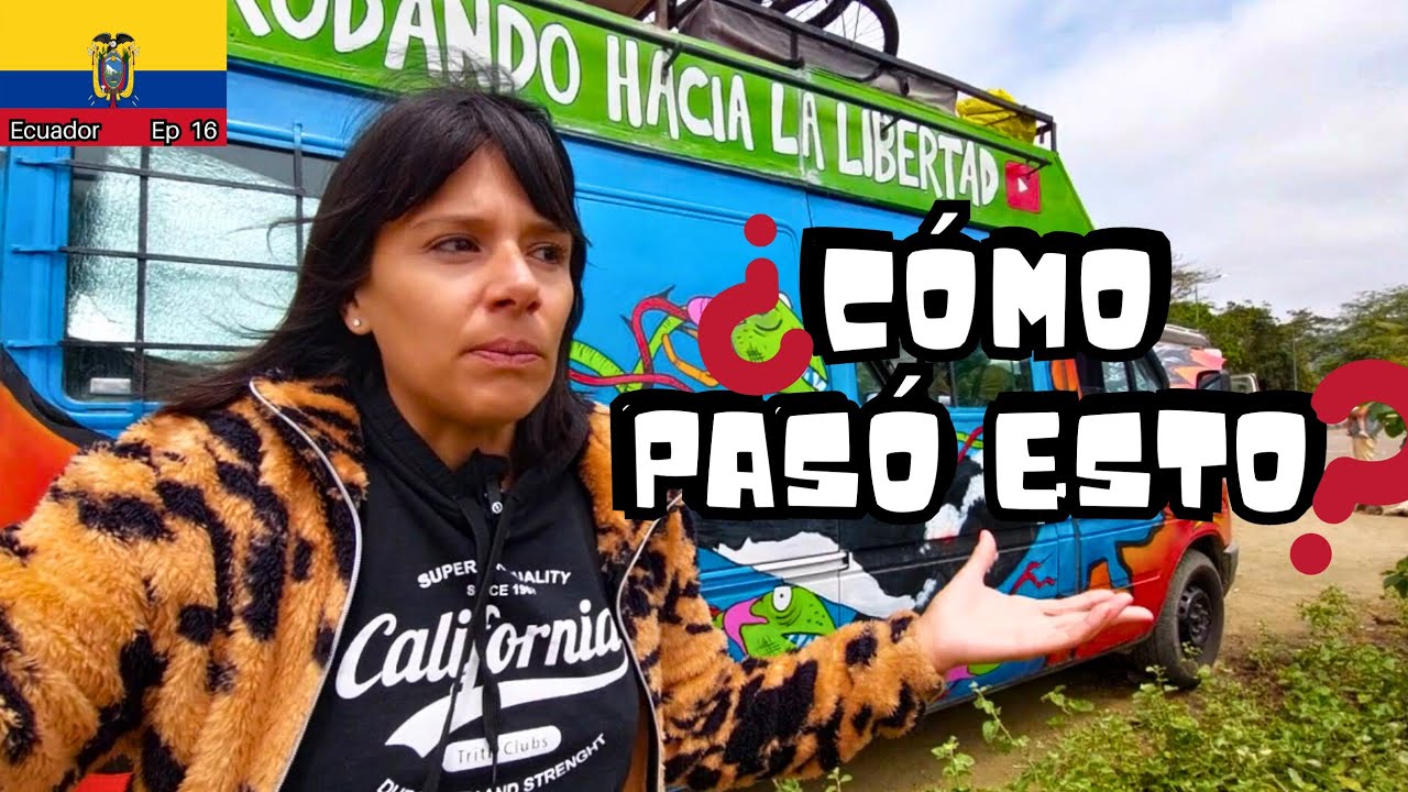 😳 NOS IBAMOS de Puerto Lopez y PASÓ ESTO 🇪🇨