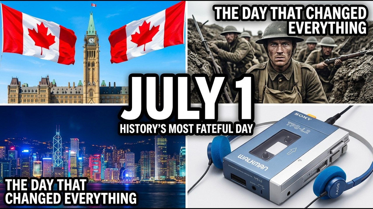 Why July 1 Is One of History's Most Pivotal Dates (War, Birth of Nations & Tech)
