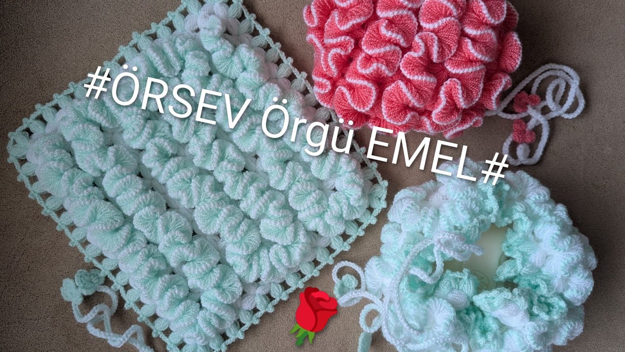 Fırfırlı LİF (sabunluk) TIĞ İŞİ Kordon yapımı