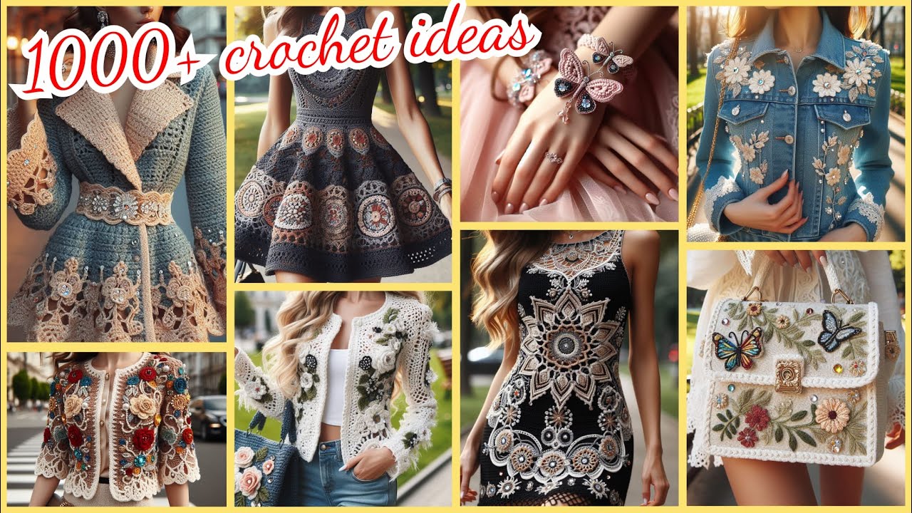 1000+ ❤️ CUTE Crochet GRANNY SQUARE IDEAS AMIGURUMI ✔️идеи вязания крючком✔️क्रोकेट विचार #crochet