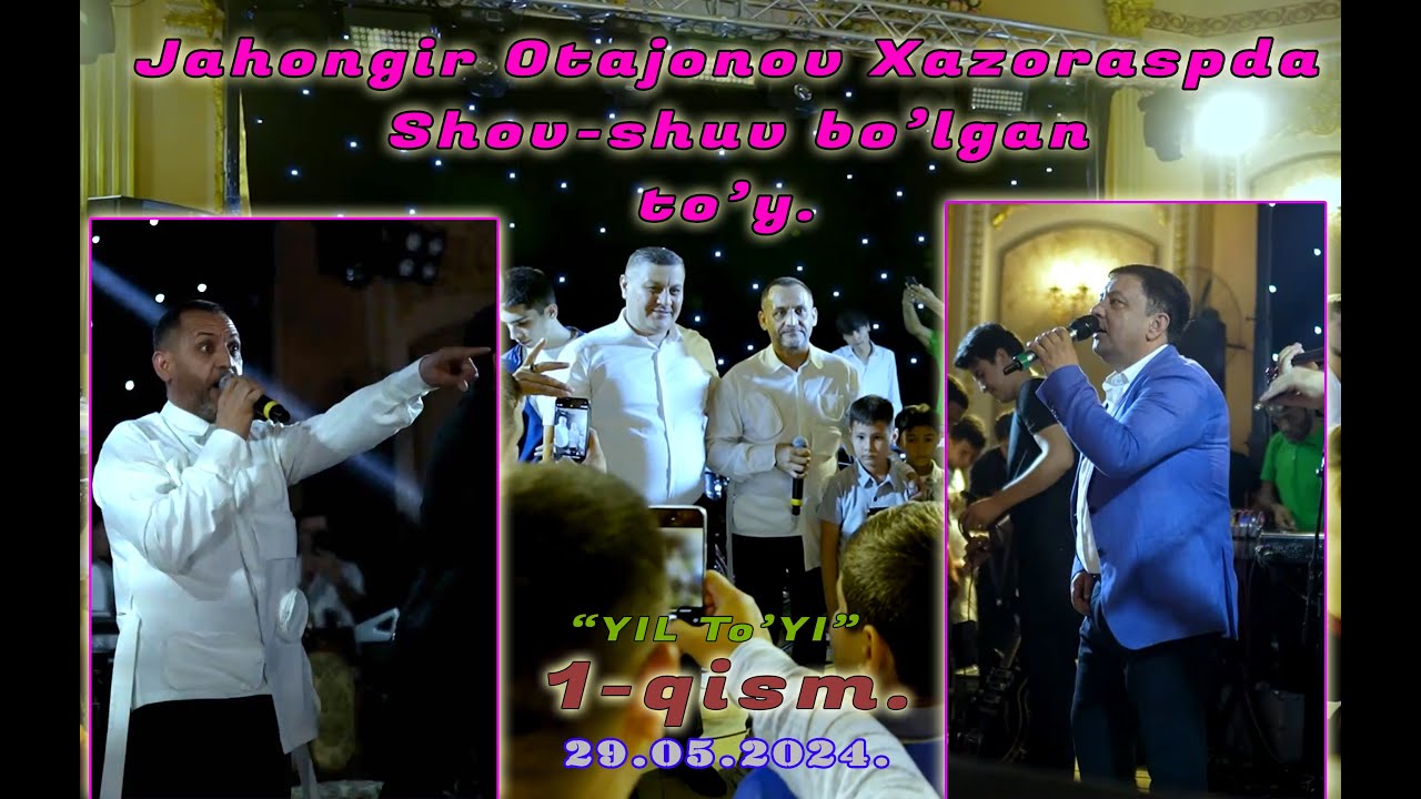 Jahongir Otajanov Xazoraspda shov-shuv bo'lgan to'y. Davra 1-qism.