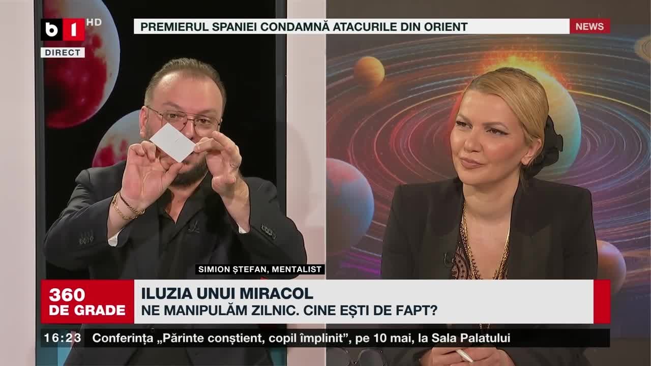 360 DE GRADE CU A.BĂDIC. ILUZIA UNUI MIRACOLHOROSCOP SĂPT. 1-7 MAR. 2026. Invitat:Simion Ștefan.P2/3