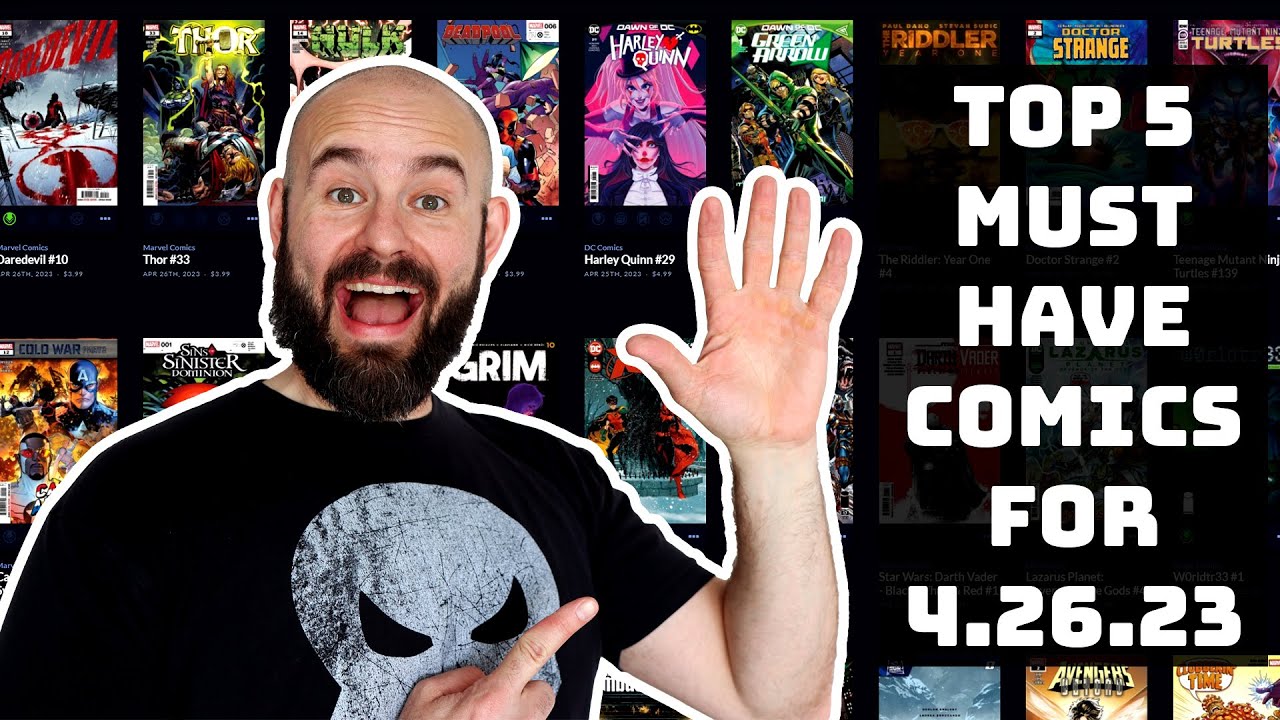 TOP 5 Must Have Comic Books for 