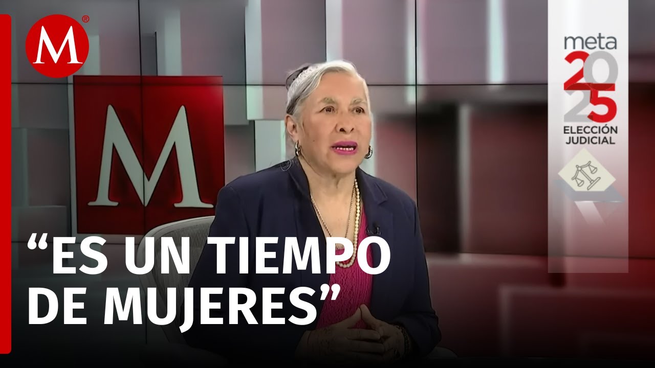A M&eacute;xico le toca ser pionero en una transformaci&oacute;n: Mar&iacute;a Estela R&iacute;os, candidata a Ministra