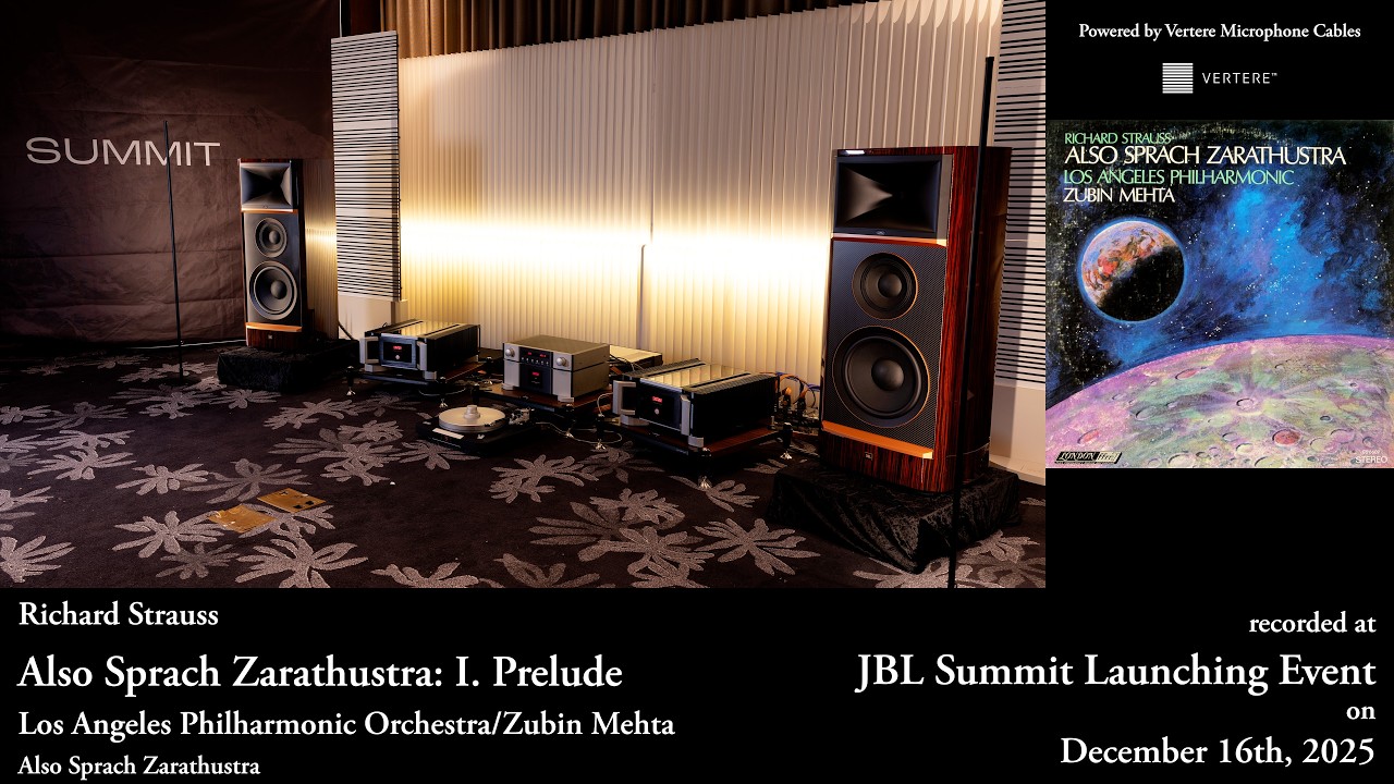 R. Strauss: Also sprach Zarathustra - Mehta | JBL Summit MAKALU , Mark Levinson ML-50/No52/No5105