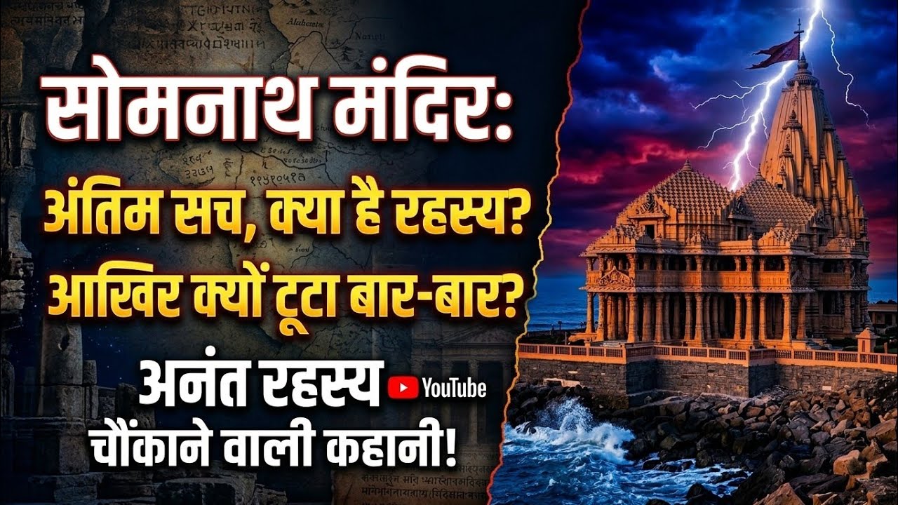 सोमनाथ मंदिर का इतिहास: बार-बार टूटा फिर भी क्यों अमर रहा? | Somnath Temple Mystery 😱😱 ||