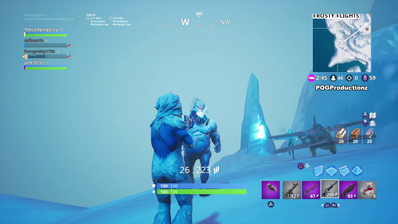 DESTROY ICE FIENDS - Fortnite Ice Storm Challenge